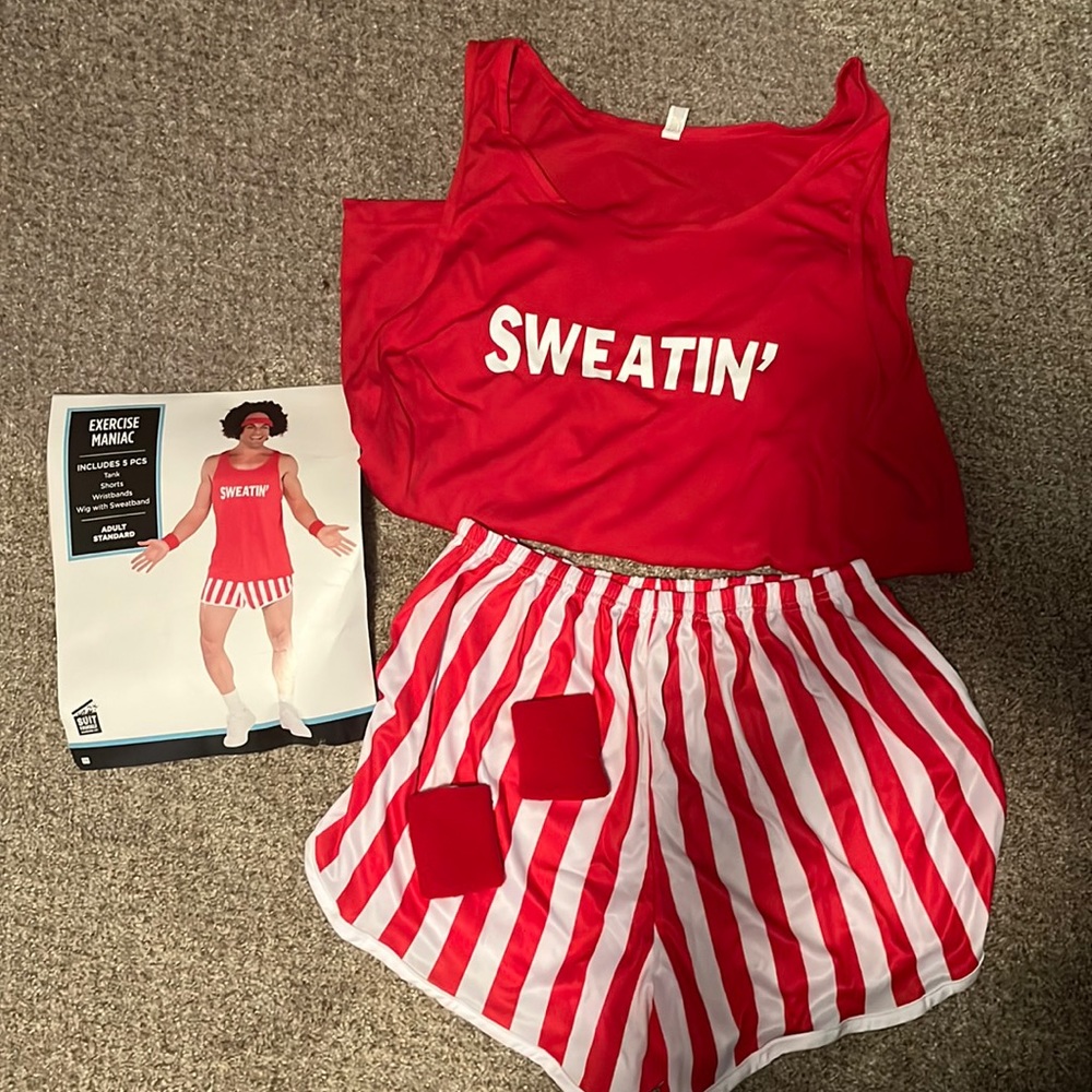 Richard Simmons Exercise Maniac Halloween Costume